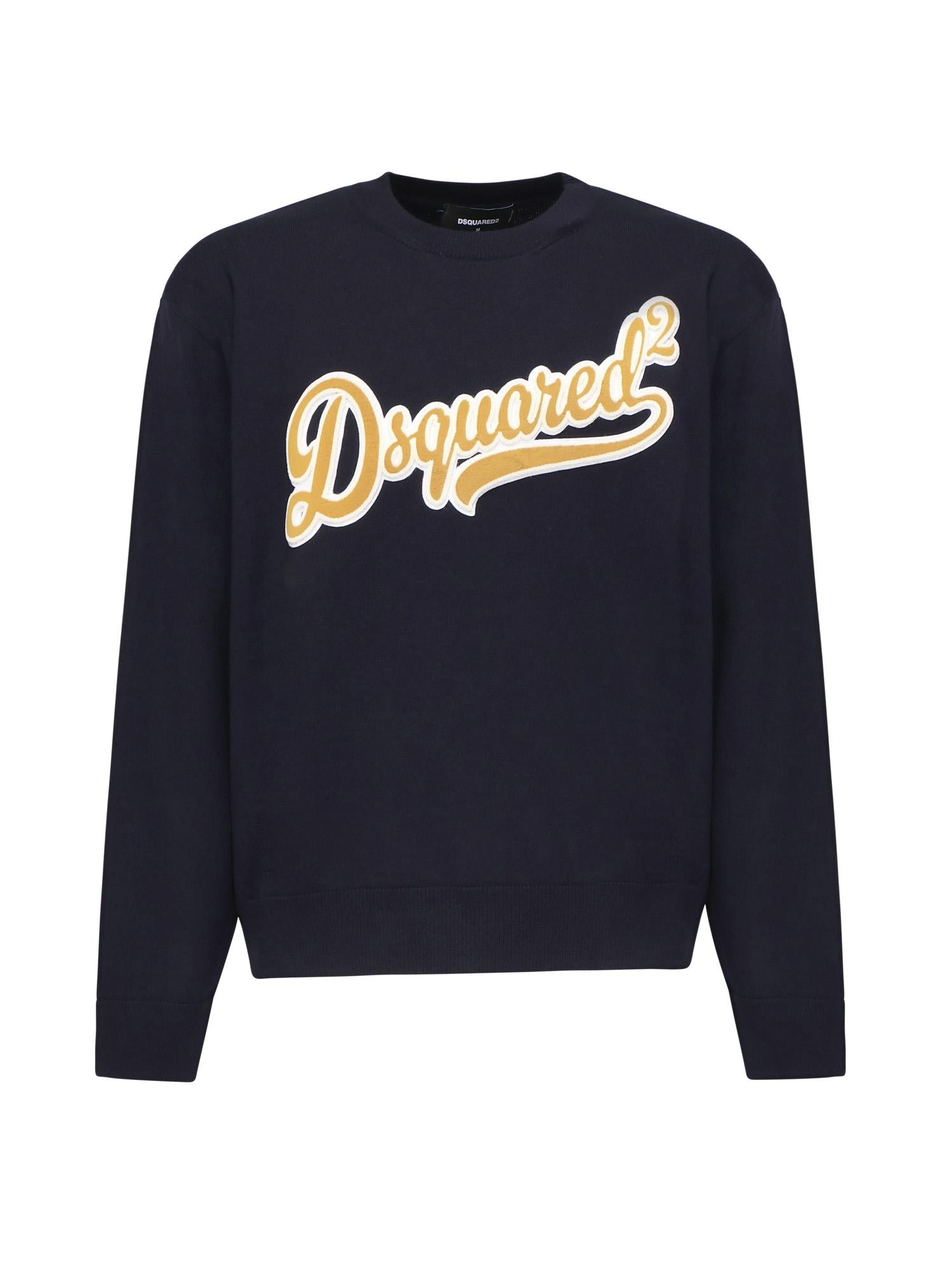 Pullover con logo S74HA1551 D13147477 DSQUARED2 