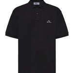 Polo con ricamo logo in piqué di cotone L1S152200001 S0039V0029 STONE ISLAND 