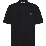 Polo con ricamo logo in piqué di cotone L1S152200001 S0039V0029 STONE ISLAND 