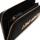 Portafoglio con logo lettering JC5611PP1MKD0 000 LOVE MOSCHINO 
