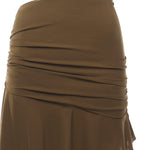 Gonna lunga asimmetrica Zahira T180361A TNS038CIGAR THE ANDAMANE 