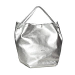 Borsa a spalla in pelle effetto metallizzato BIBP9ZI01M 040 BIASIA 