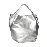 Borsa a spalla in pelle effetto metallizzato BIBP9ZI01M 040 BIASIA 