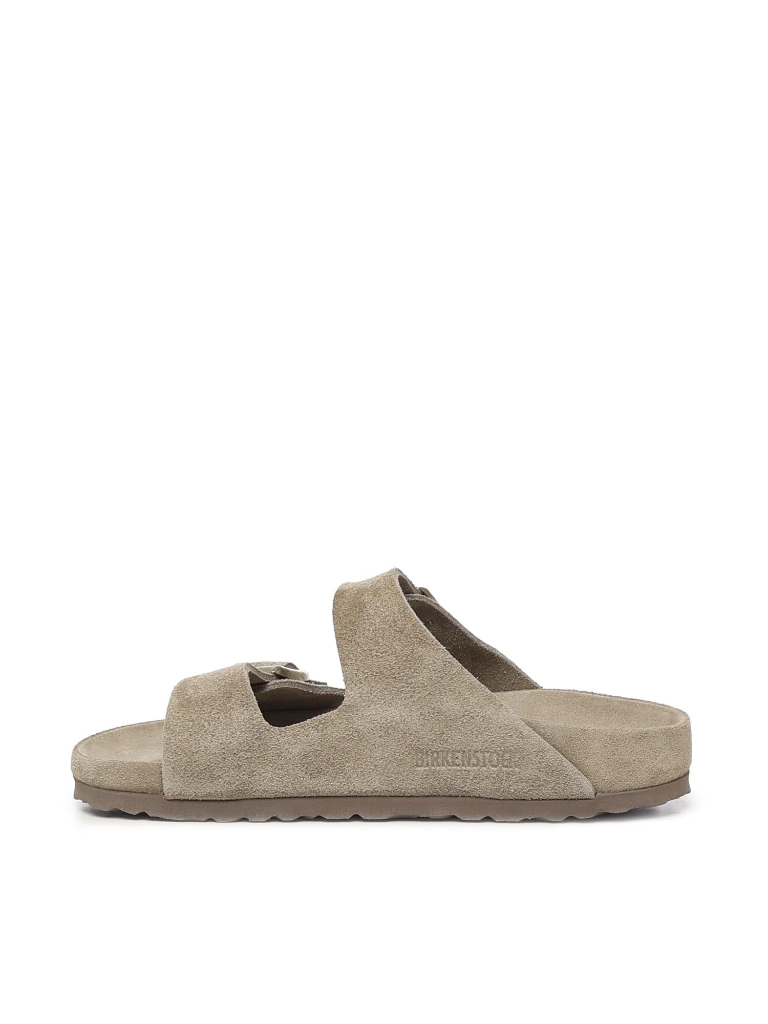 Sandali Arizona in pelle scamosciata<BR/> 1018443  BIRKENSTOCK 