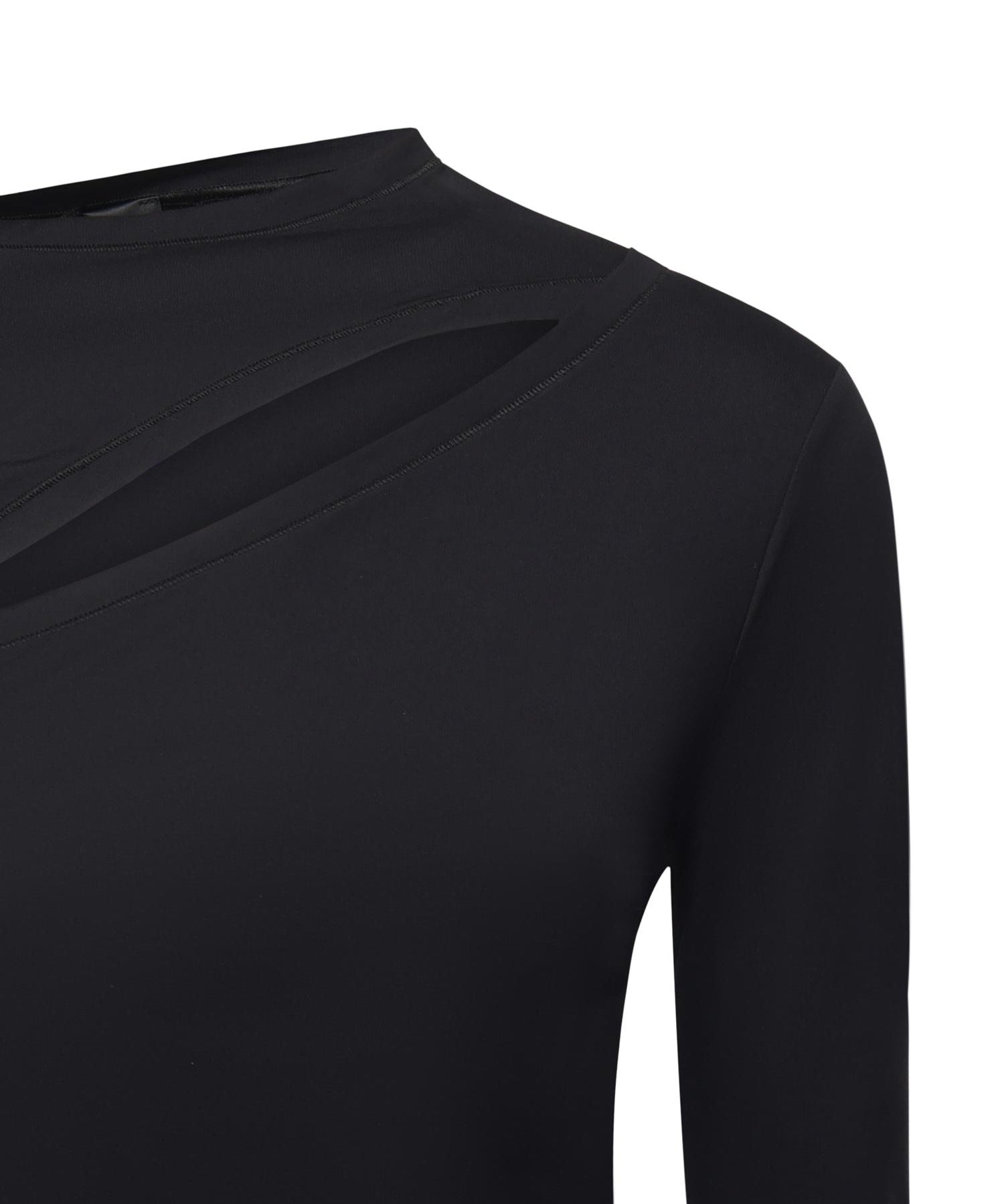 Maglia con dettaglio cut-out 106085 A308Z99 PINKO 