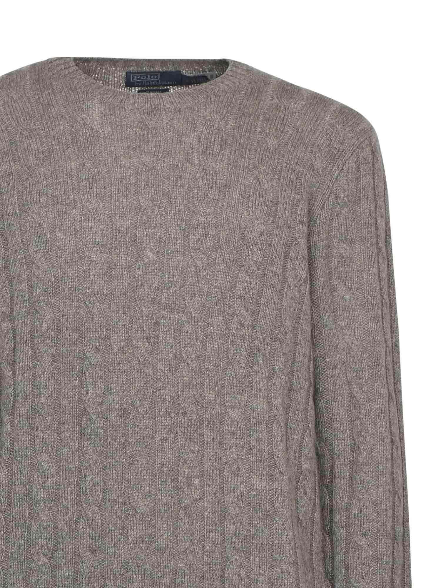 Maglia in cashmere a trecce 710876728 009 POLO RALPH LAUREN 
