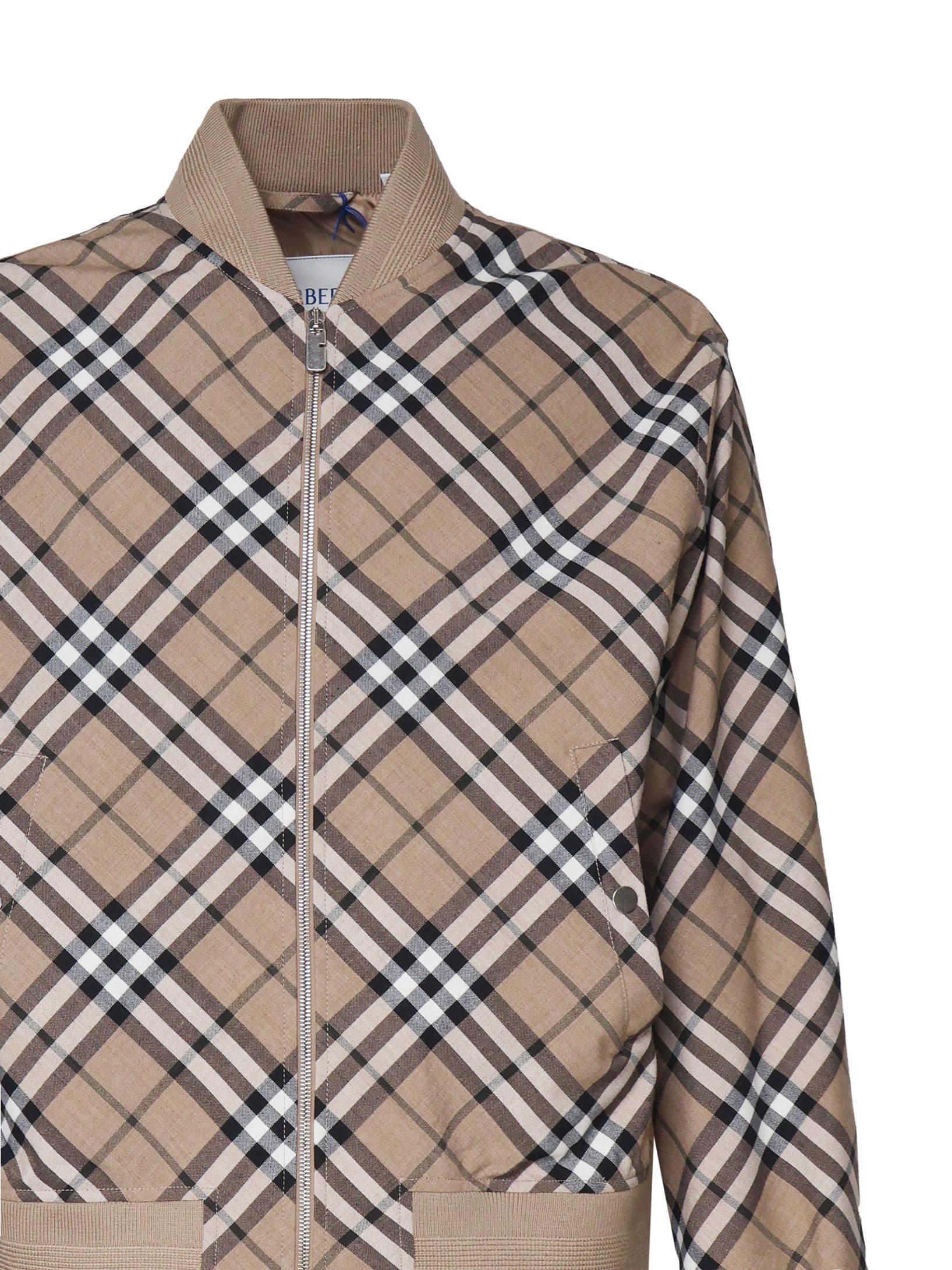 Giacca Vintage check in misto lana vergine 8092963 C1202 BURBERRY 
