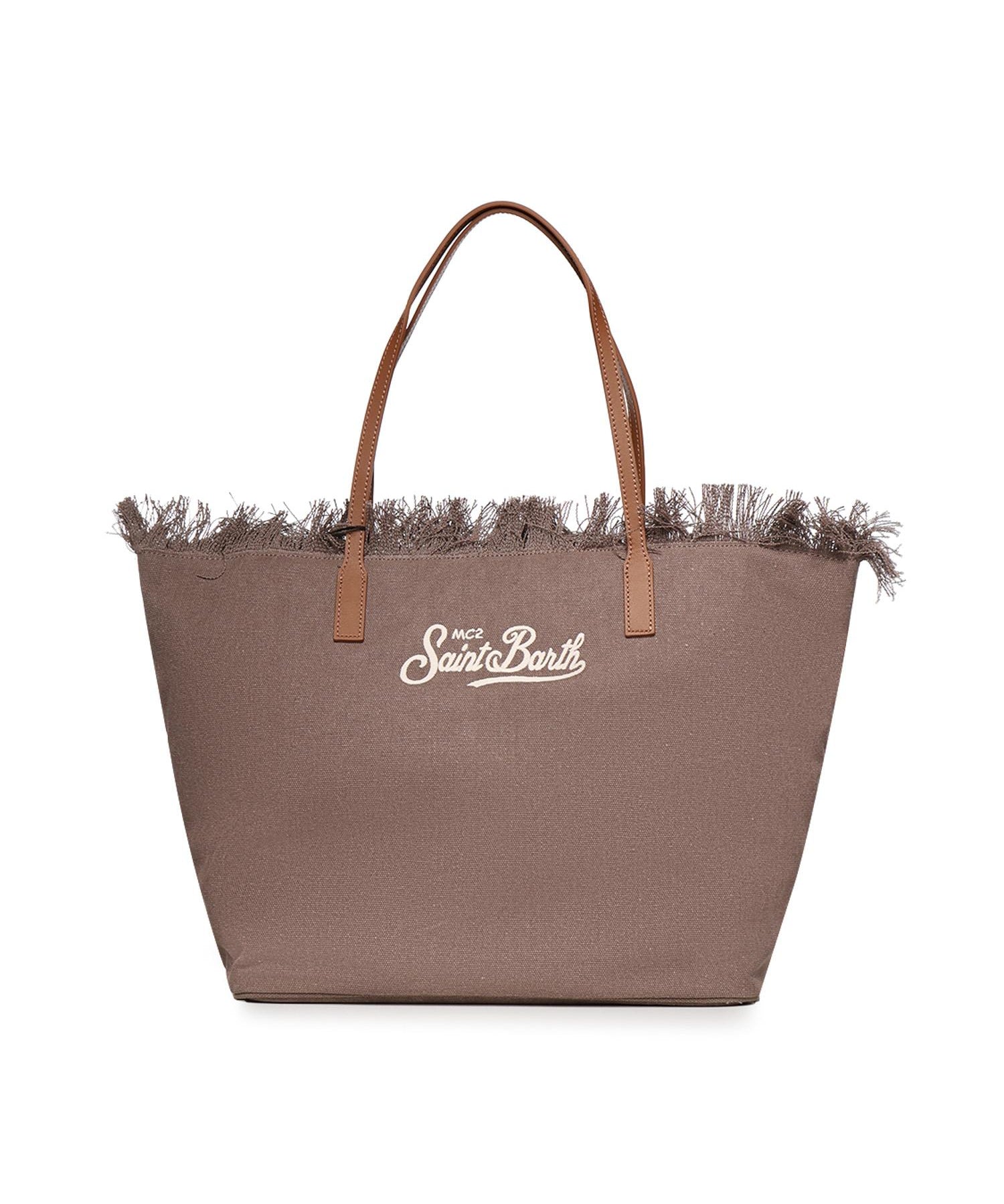 Borsa City in canvas CBF0001 01742L MC2 SAINT BARTH 