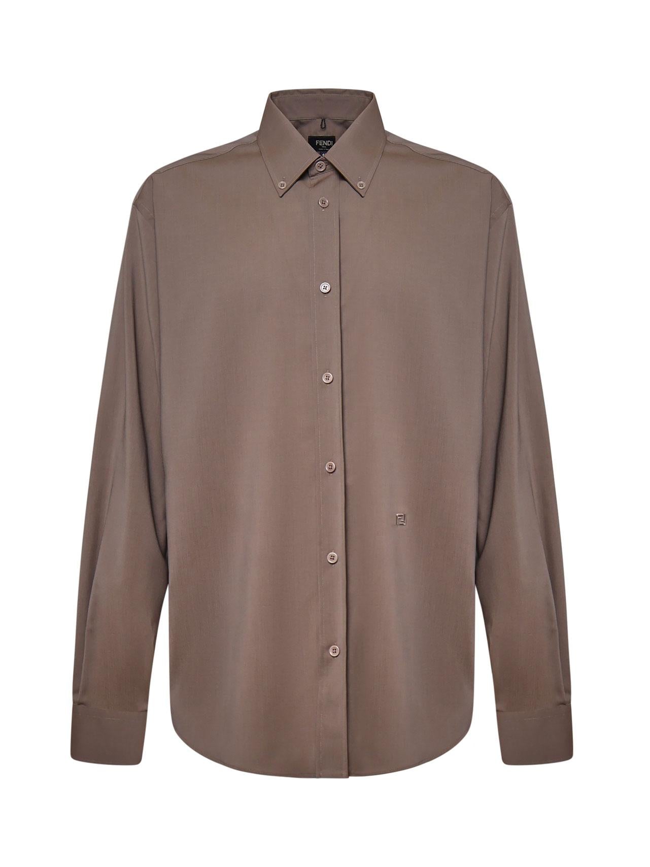 Camicia in lana leggera FS1275 ASCHF0U3V FENDI 