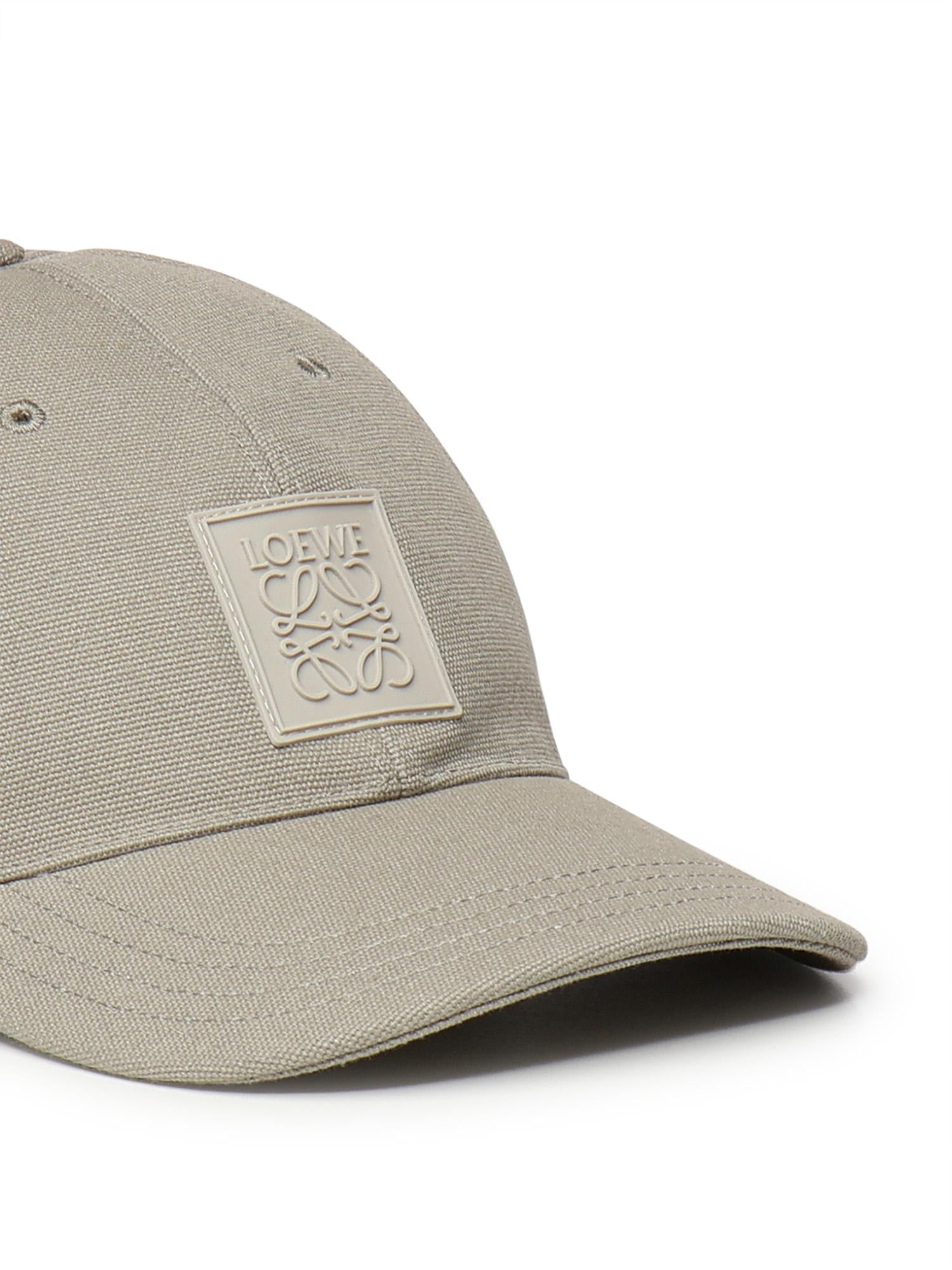 Cappello in tela con logo K820358X89 6579 LOEWE 