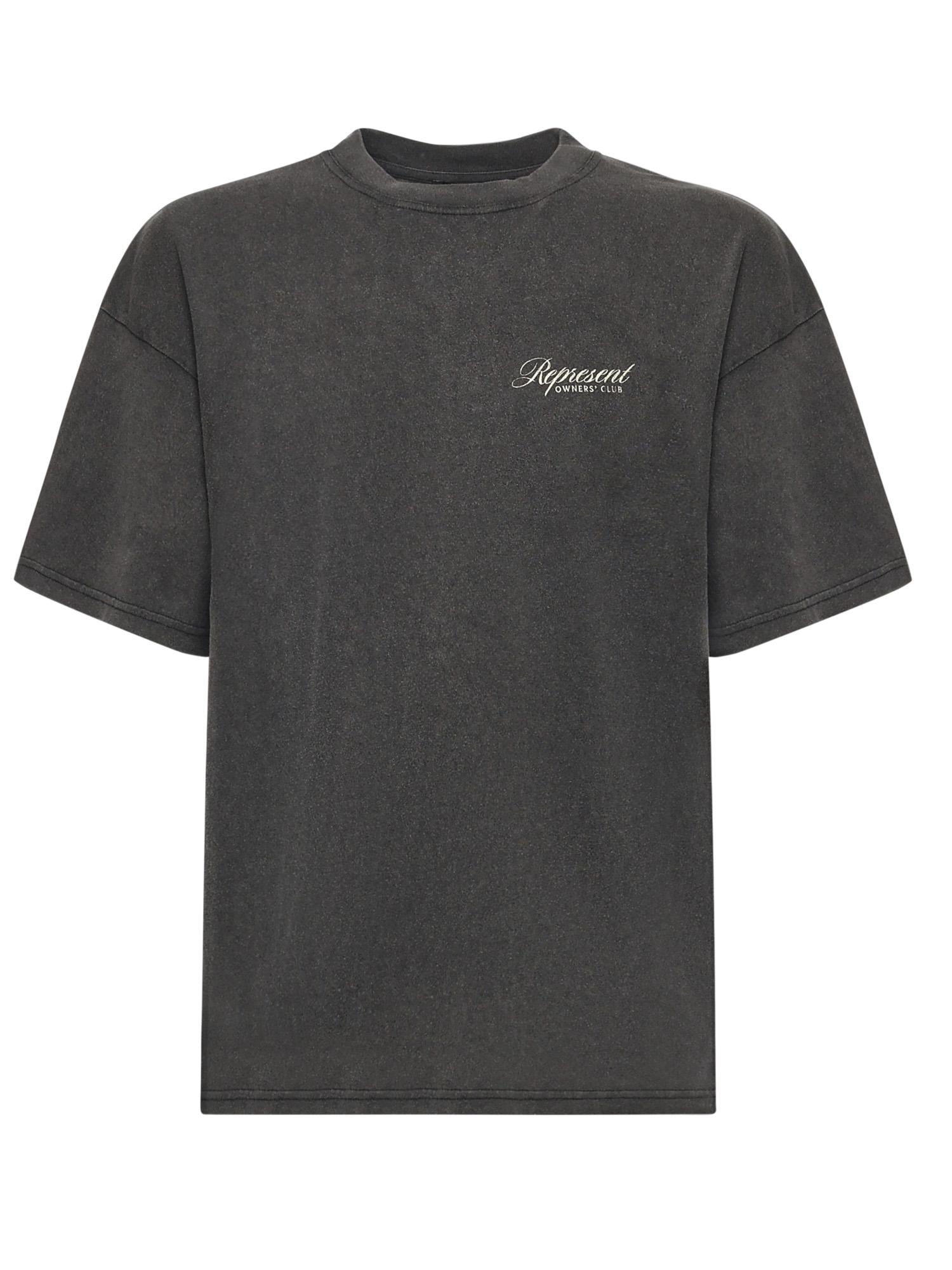 T-shirt Represent Owners Club Script in cotone OCM41201 47 REPRESENT 