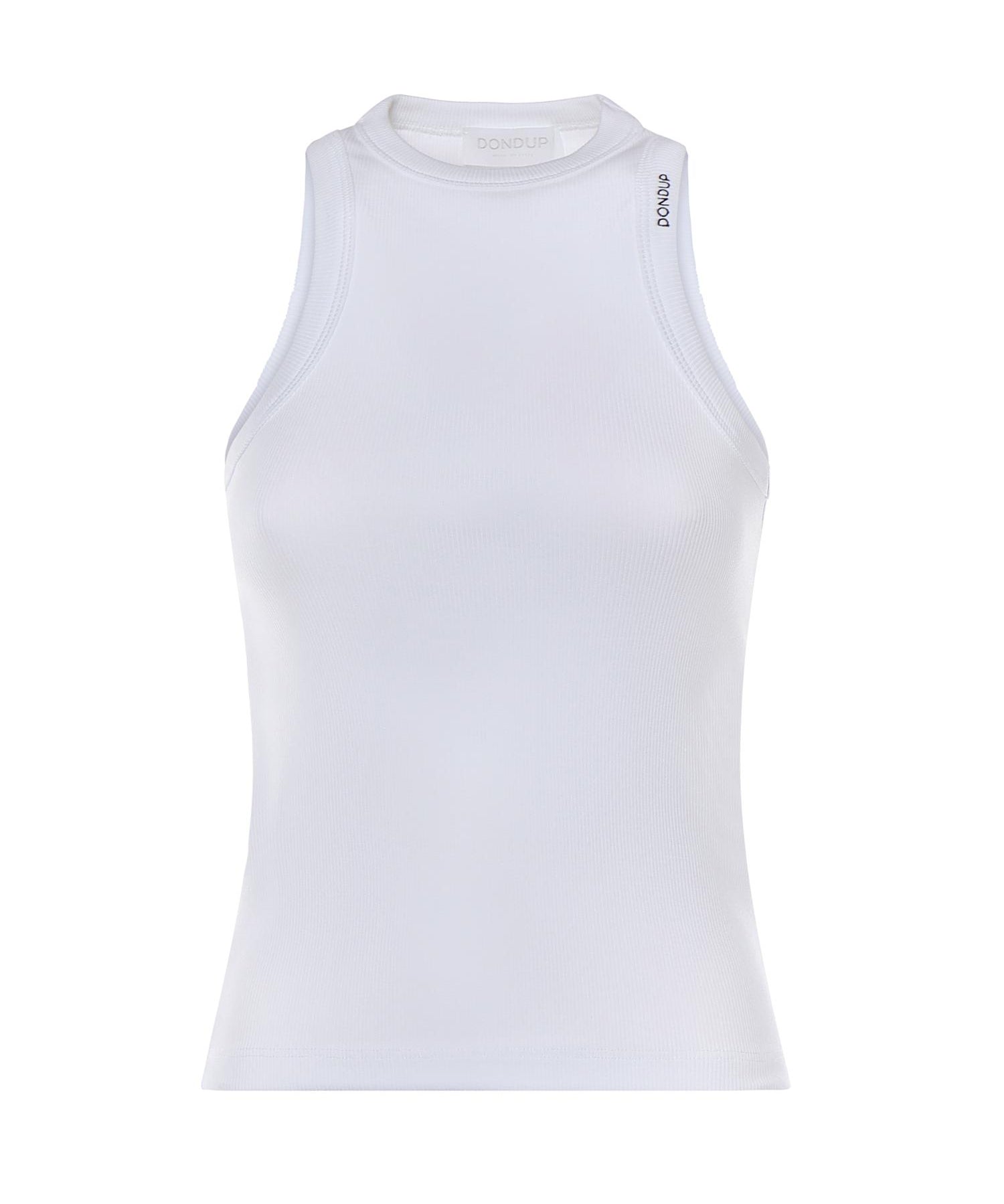 Canotta in cotone con logo DS071 JS0314DXXX000 DONDUP 