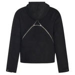 Giacca in lana con zip PREAW25M02158 BLK01 HELIOT EMIL 