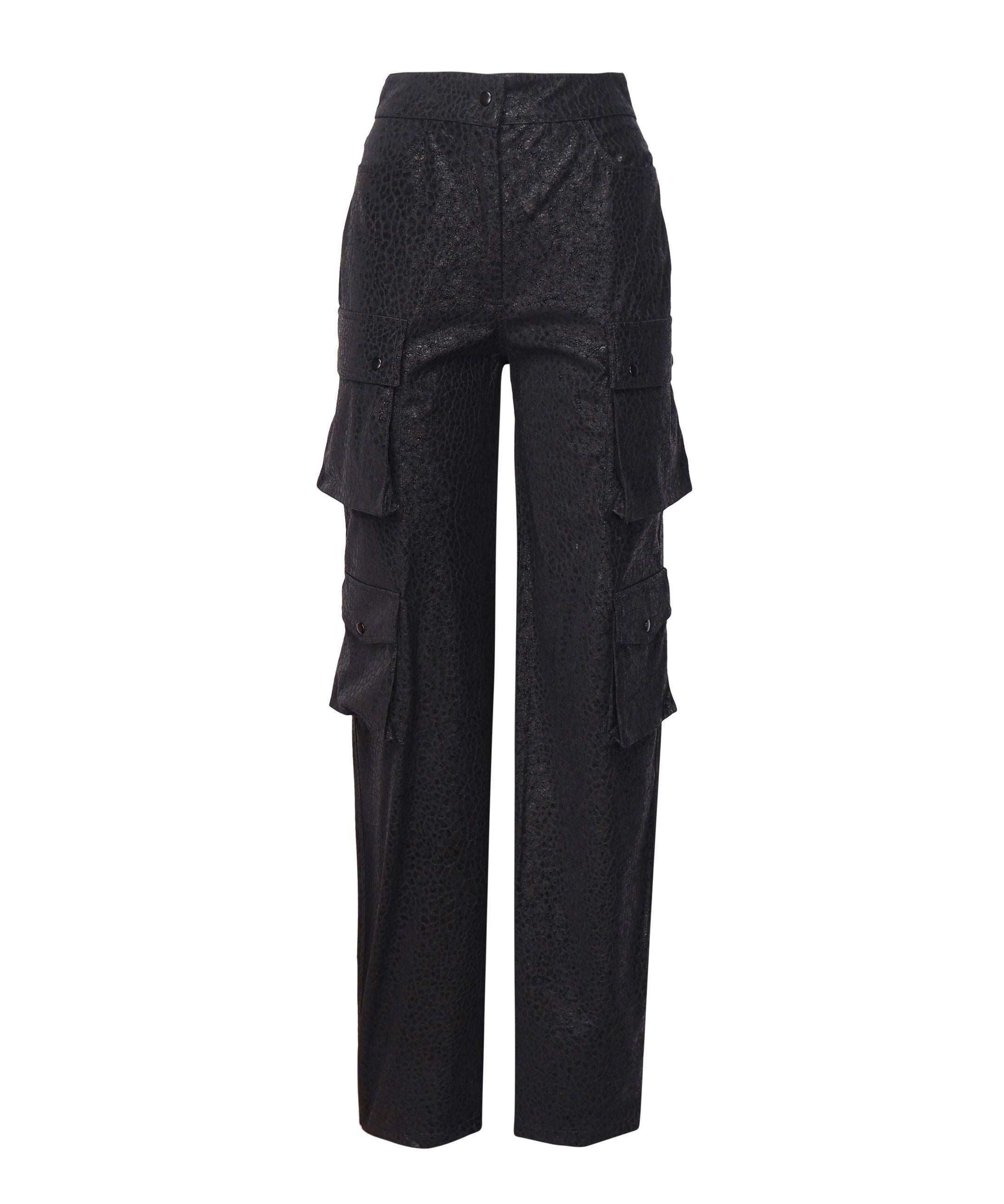 Pantaloni Batik AUW4CARGOP BLACK ALBERTO AUDENINO 