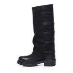 Stivali lunghi bikers MA923 GOMMANERO METISSE 