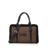 Borsa a mano con logo JC4387PP0NKH1 00A LOVE MOSCHINO 