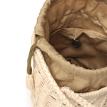 Borsa a secchiello "Lina mini" in pelle 8704 NATURAL DRAGON DIFFUSION 
