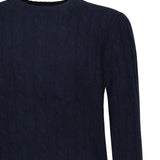 Maglia in cashmere a trecce 710876728 008 POLO RALPH LAUREN 