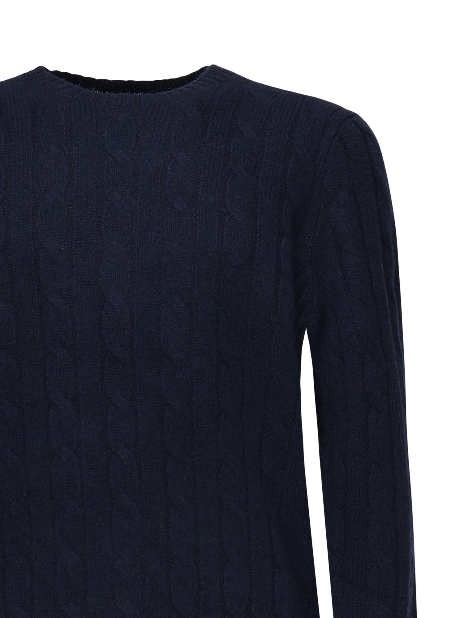 Maglia in cashmere a trecce 710876728 008 POLO RALPH LAUREN 