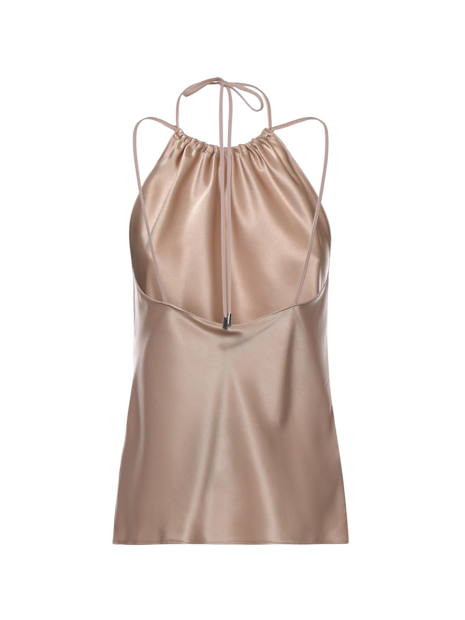 Top in satin 106621 A1Y5Q35 PINKO 