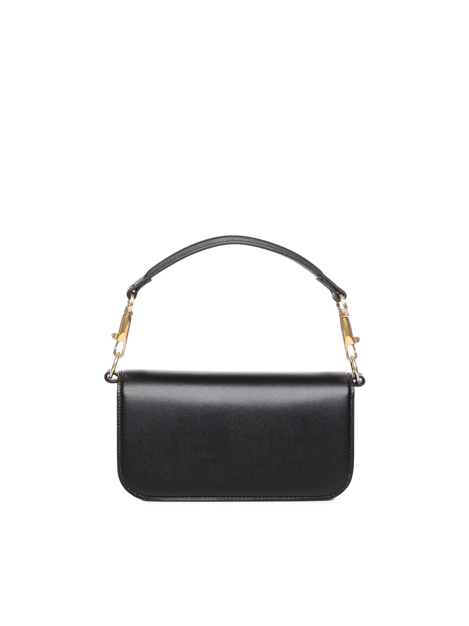 Borsa piccola a spalla Locò in vitello 8W2B0K53 ZXL0NO VALENTINO GARAVANI 