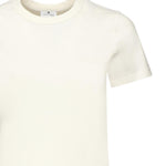 T-shirt con ricamo logo 325JTS217JS0233 0001 COURREGES 