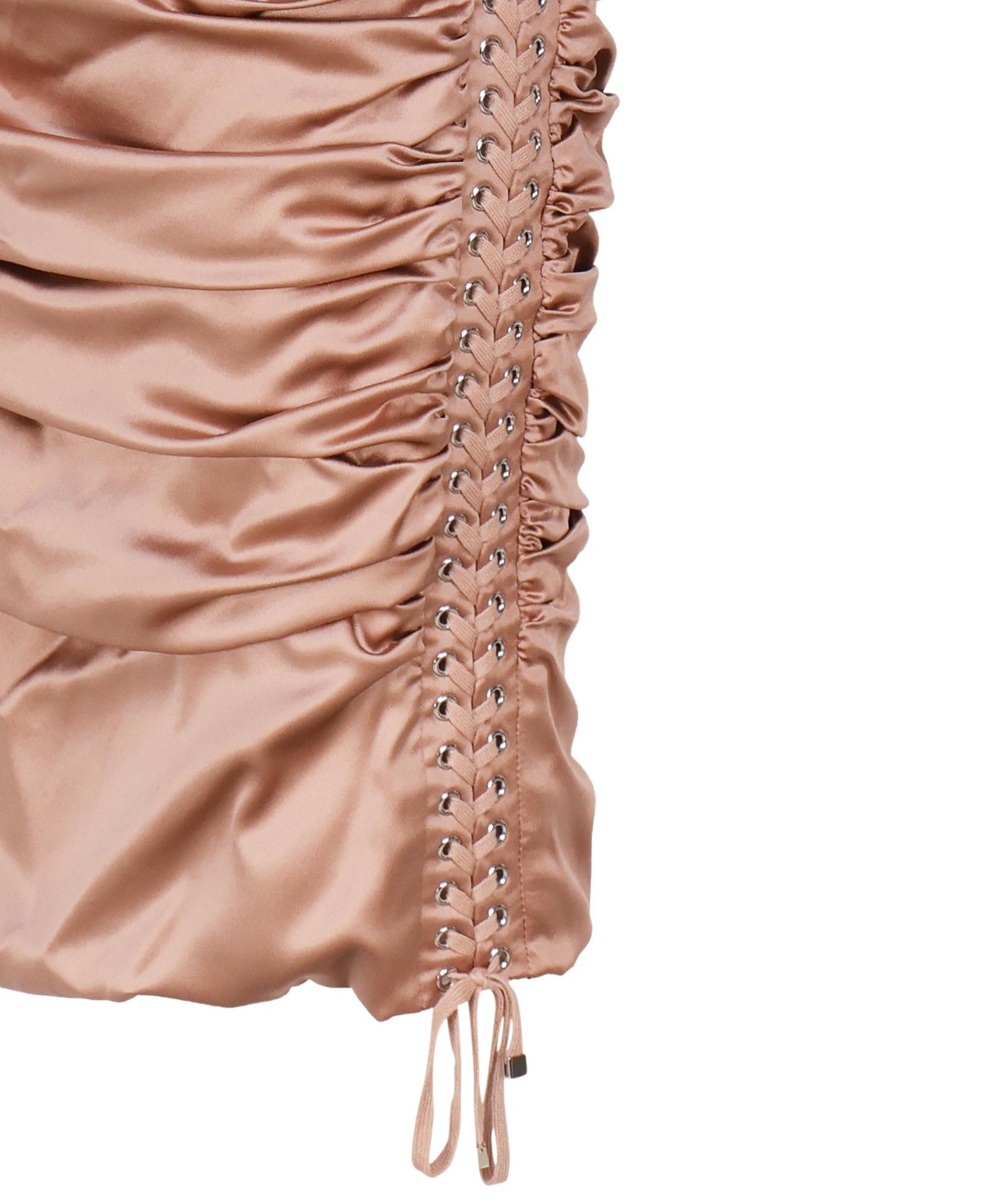 Abito midi in seta stretch F69R6T FURAGM0216 DOLCE & GABBANA 