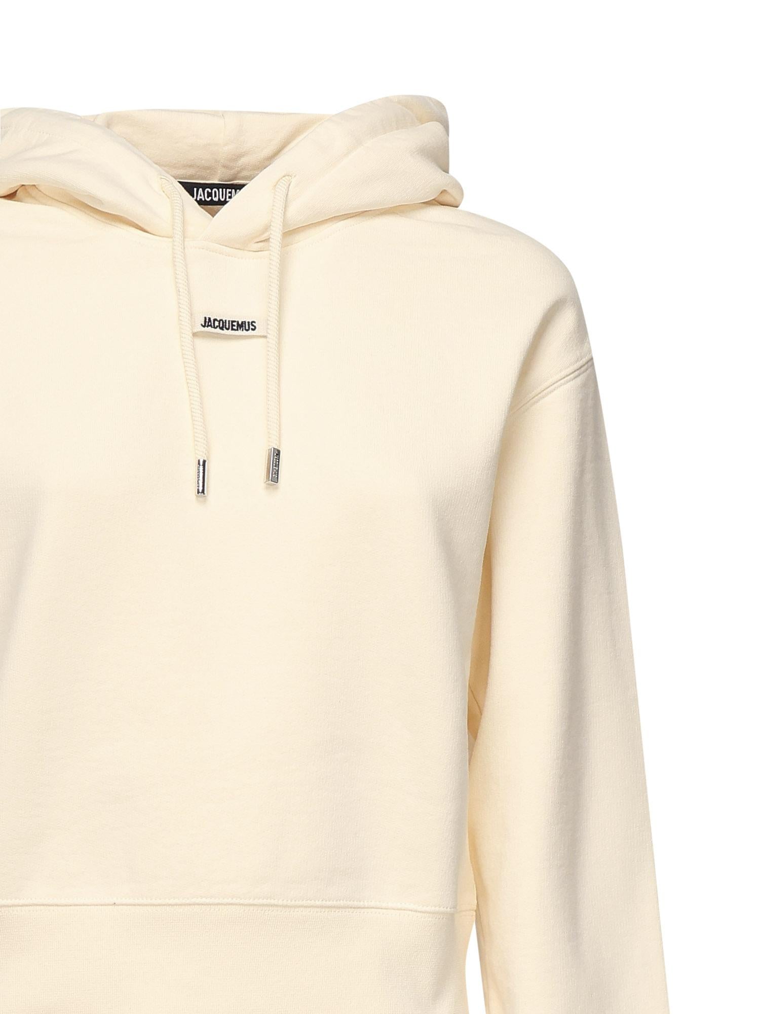 Felpa con cappuccio Gros Grain 24EHOW00247AJ00109 130 JACQUEMUS 