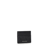 Portacarte Hudson trapuntato con logo 39R6SHDD2L 001 MICHAEL MICHAEL KORS 