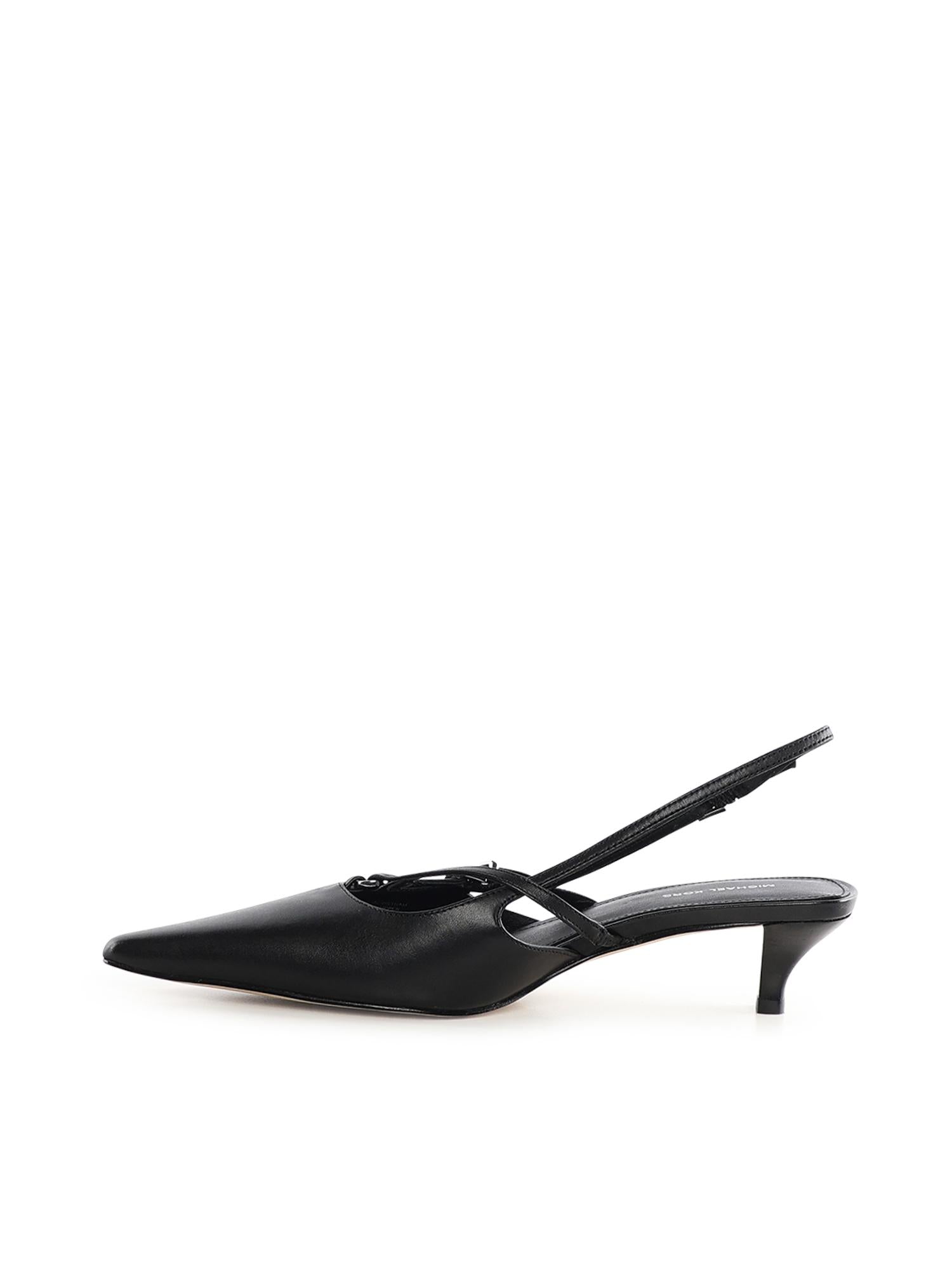 Décolleté slingback Selina in pelle 40F5SLMP2L 001 MICHAEL MICHAEL KORS 