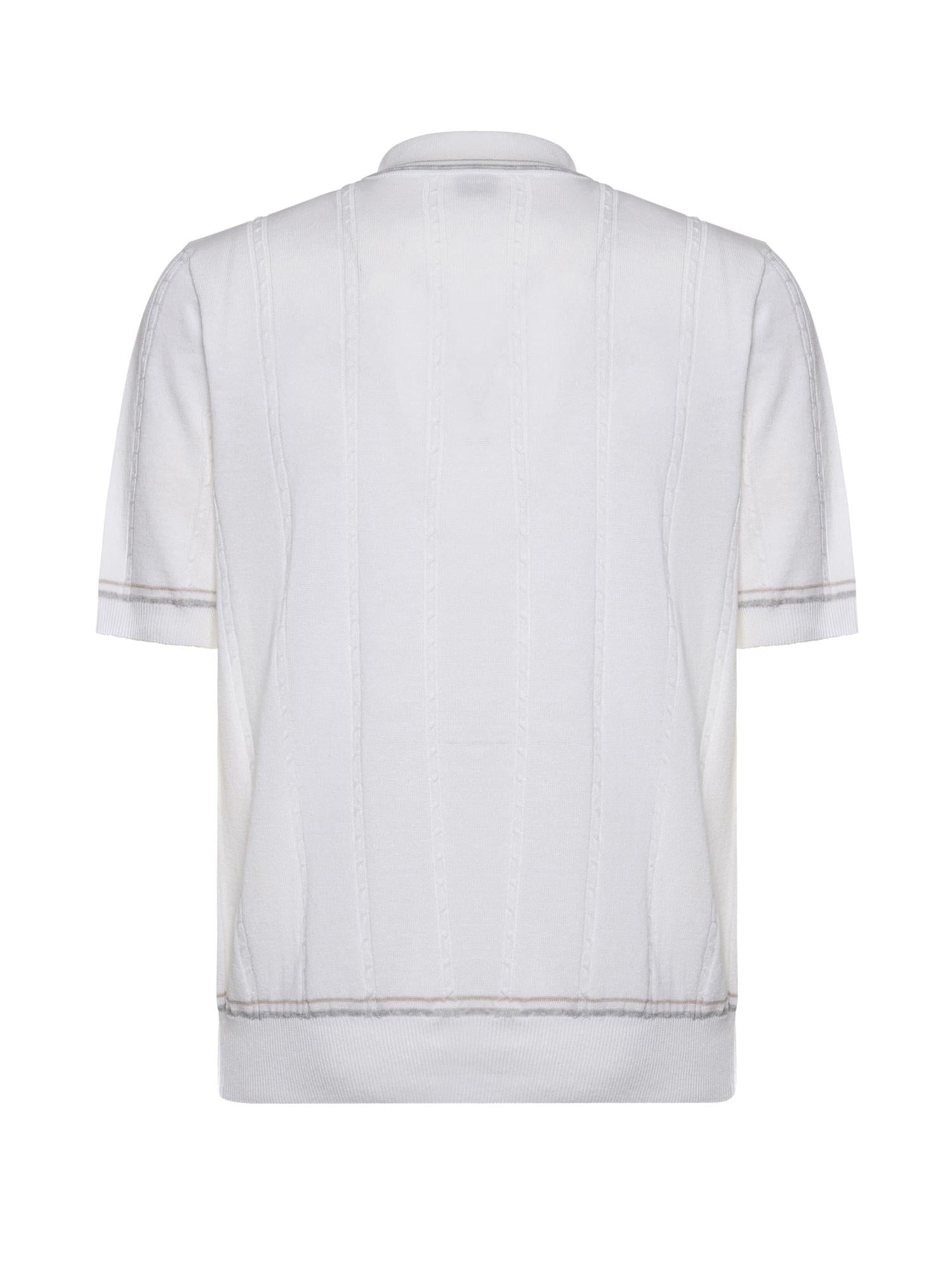 Polo in lino e cotone M76MAGM42MAG0M018 011302 ELEVENTY 