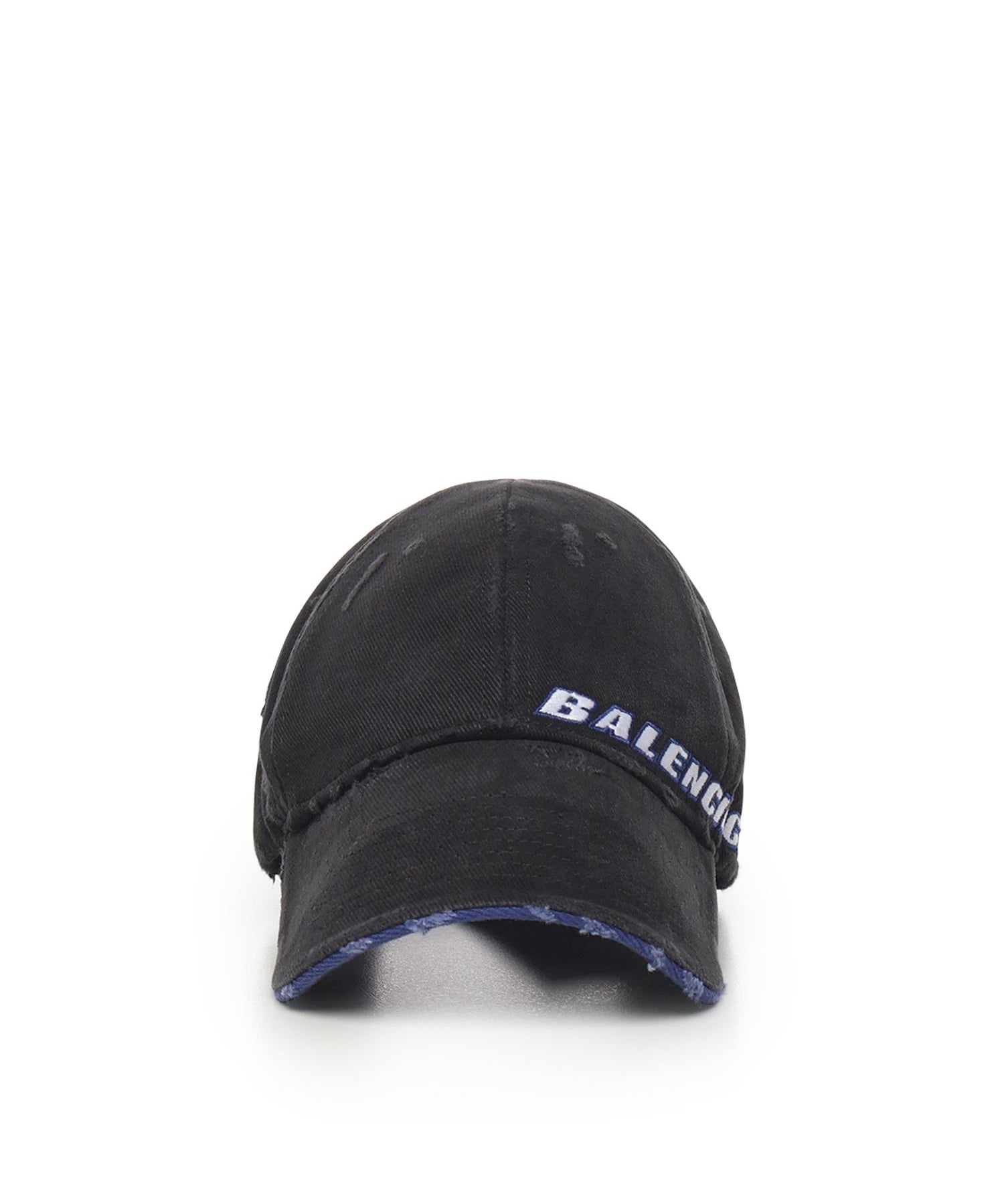 Berretto "Tilted Typo" in drill di cotone 854036 410B21000 BALENCIAGA 