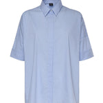 Camicia in popeline stretch NCWA552552SZCM U006 FAY 