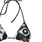 Top bikini stampa Occhi 6HMX23 6H865P18 PUCCI 