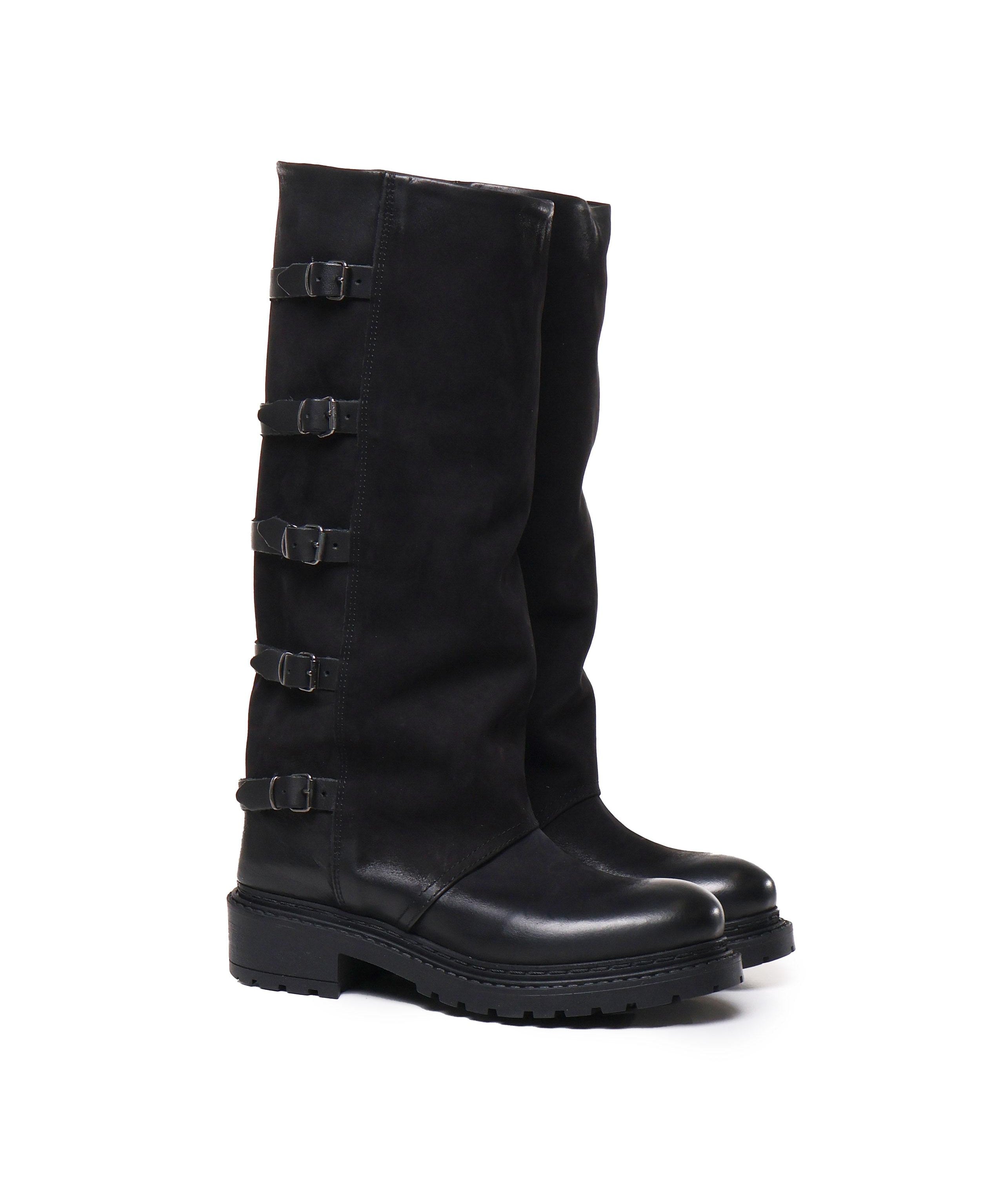 Stivali lunghi bikers MA923 GOMMANERO METISSE 