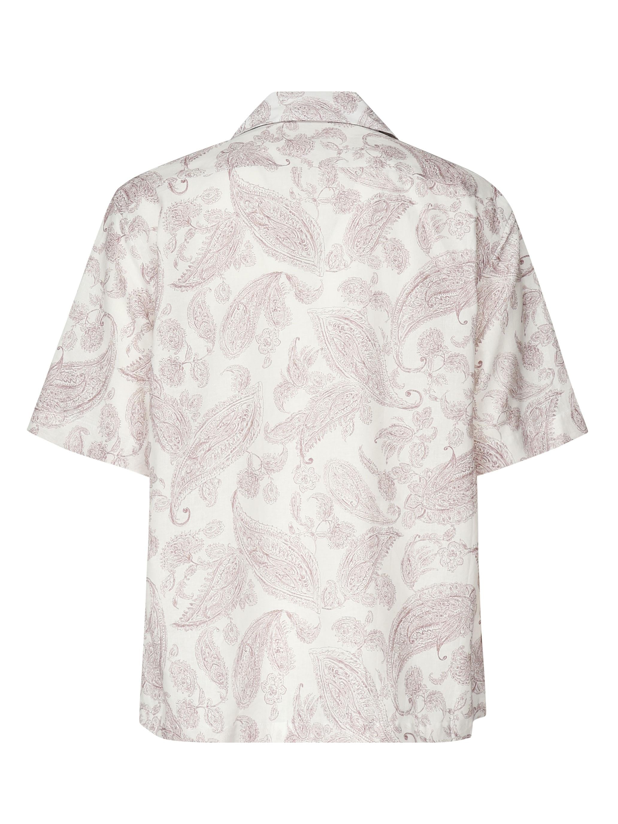 Camicia con stampa paisley K75CAMK07TES0K225 47 ELEVENTY 