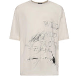 T-shirt Wild Wind Blows in cotone B0013826 FA206003 ANN DEMEULEMEESTER 
