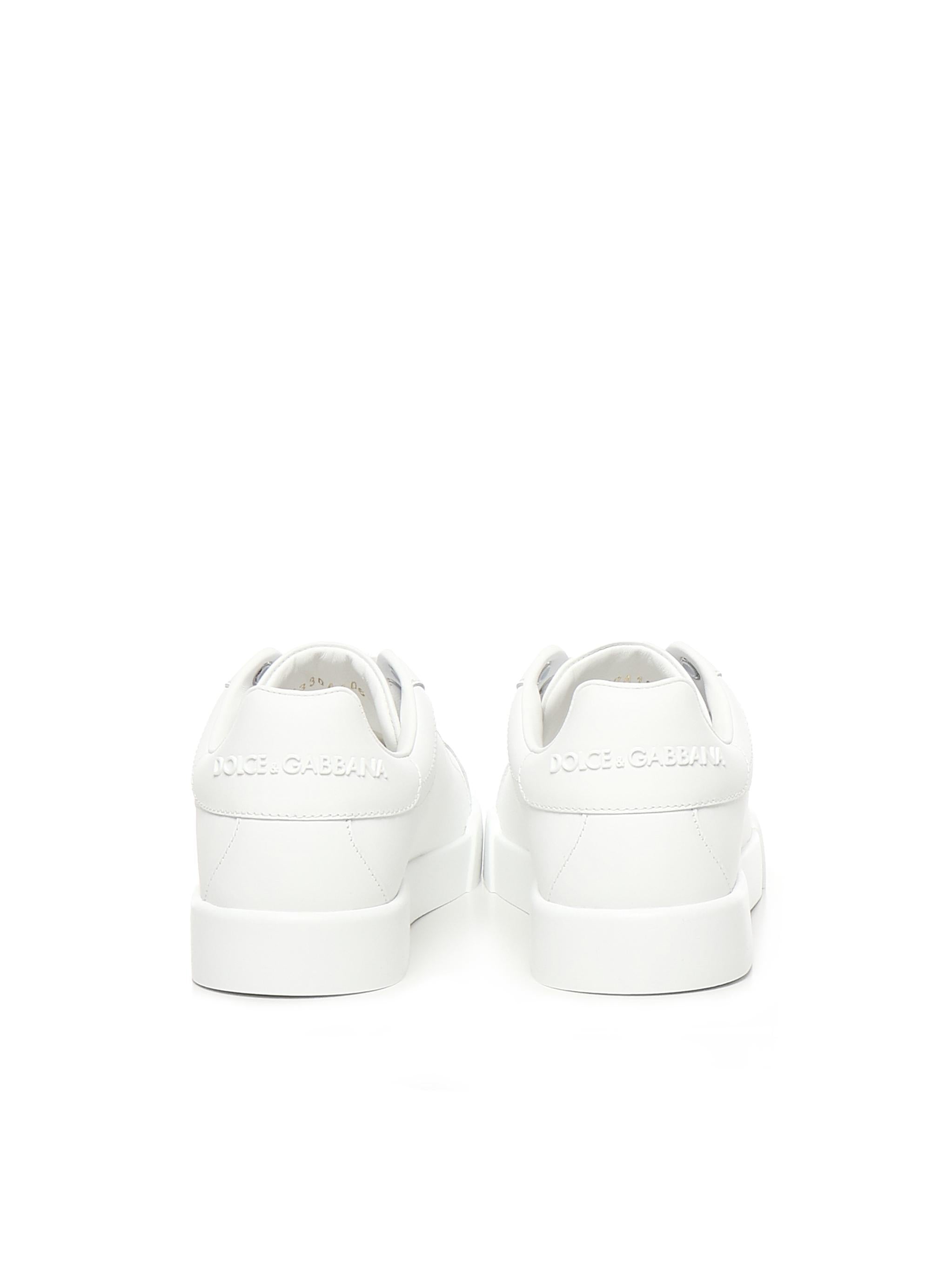 Sneakers Portofino in pelle CK2330 A106580001 DOLCE & GABBANA 