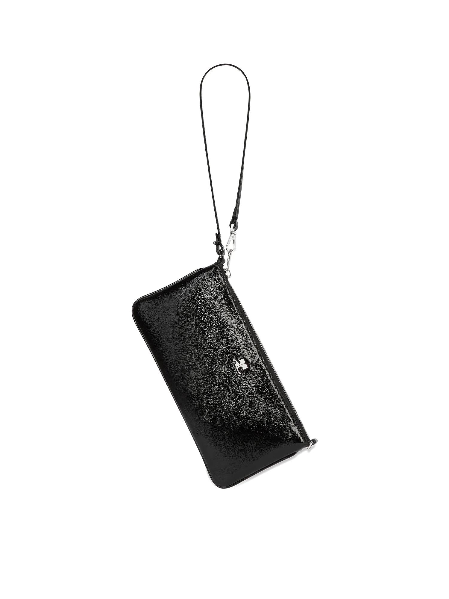 Borsa Naplack con logo<BR/> 126GPM035CR0043 9999 COURREGES 