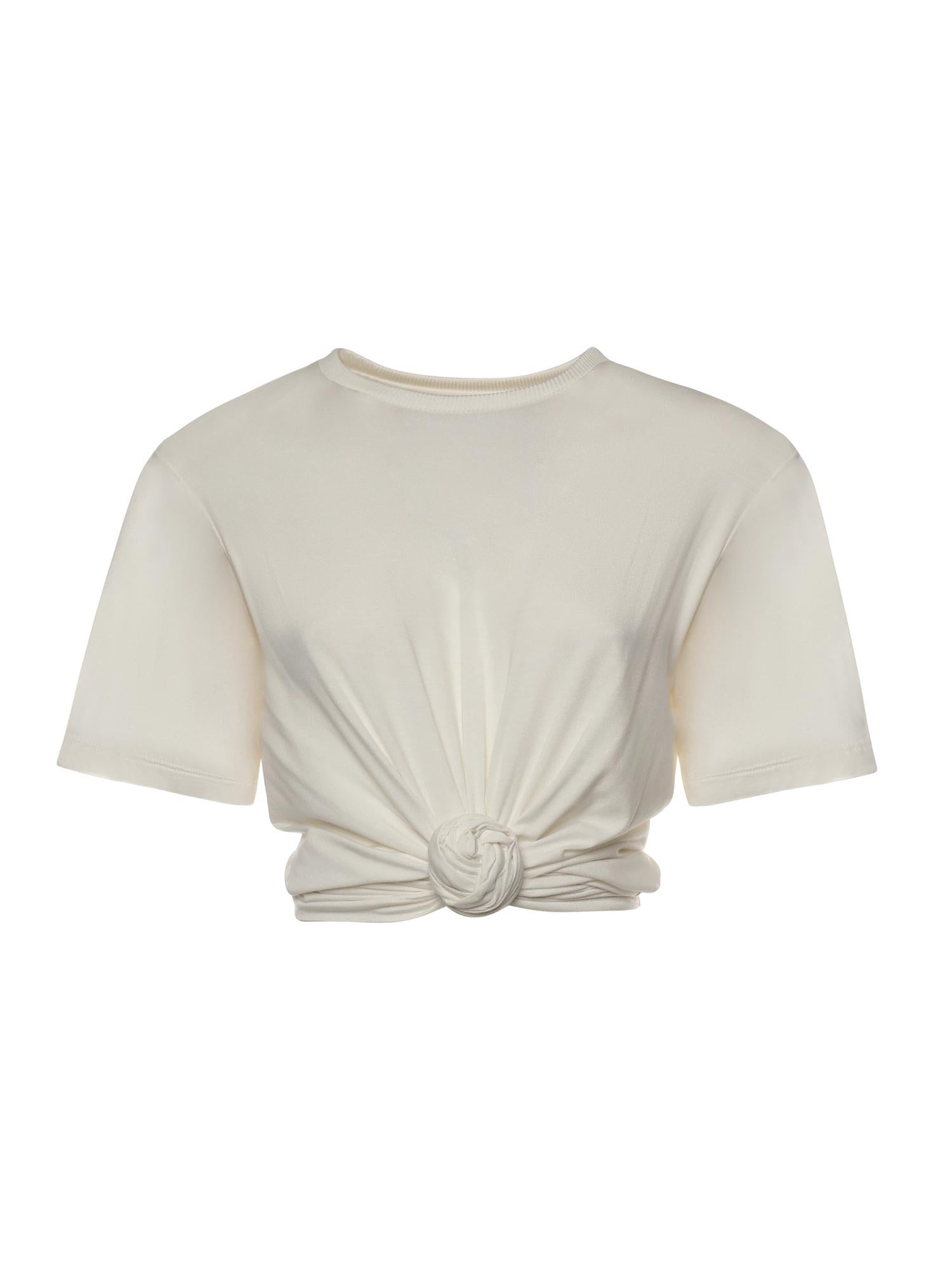 T-shirt cropped in jersey 172426  MAGDA BUTRYM 