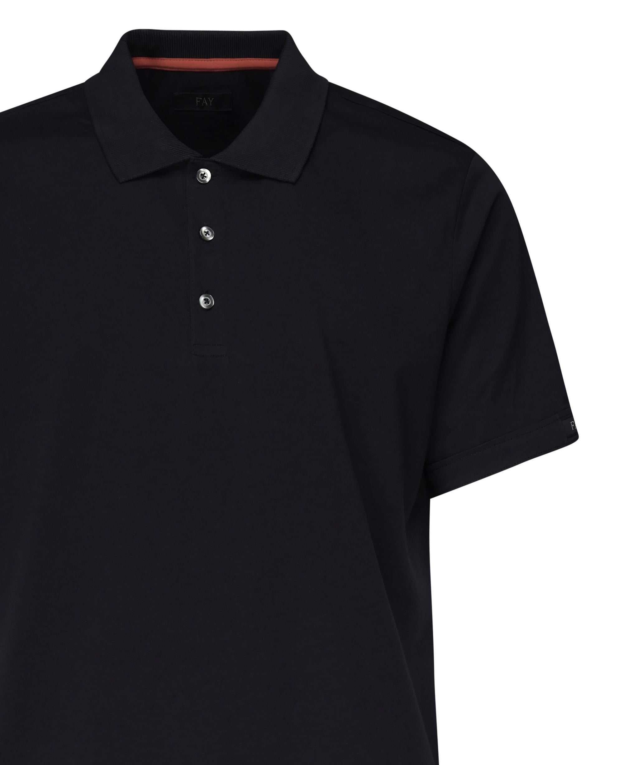 Polo in cotone con logo NPMB2501340UCX U806 FAY 