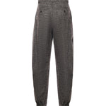 Pantaloni balloon in flanella 105735 A2SKZM7 PINKO 