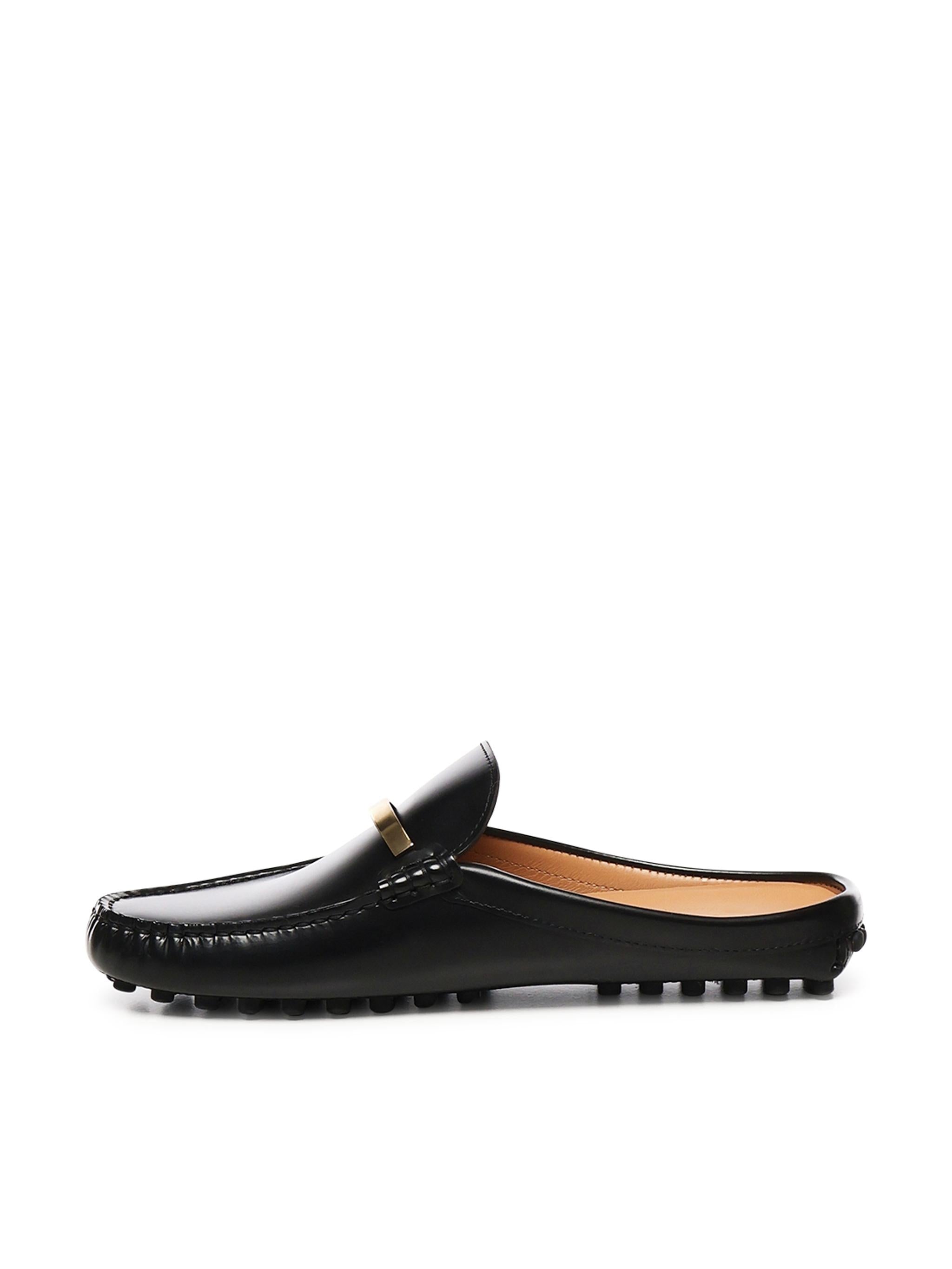 Gommino Sabot in Pelle XXW22L0IY70U18 B999 TOD'S 