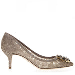 Décolleté Rainbow in pizzo con broche CD0066 AL19880703 DOLCE & GABBANA 