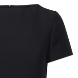 Abito corto in crepe couture 7B0VAGF8 1CF0NO VALENTINO GARAVANI 
