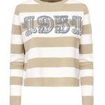 Maglia a righe in lana con ricamo<BR/> 2521366091600 008 MAX MARA 