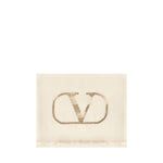 Scialle VLogo Signature in cashmere e seta con logo in lurex 5W2EB107 LMKZYC VALENTINO GARAVANI 