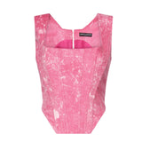 Top corsetto Batik AUW4MARLA PINK BATIK ALBERTO AUDENINO 