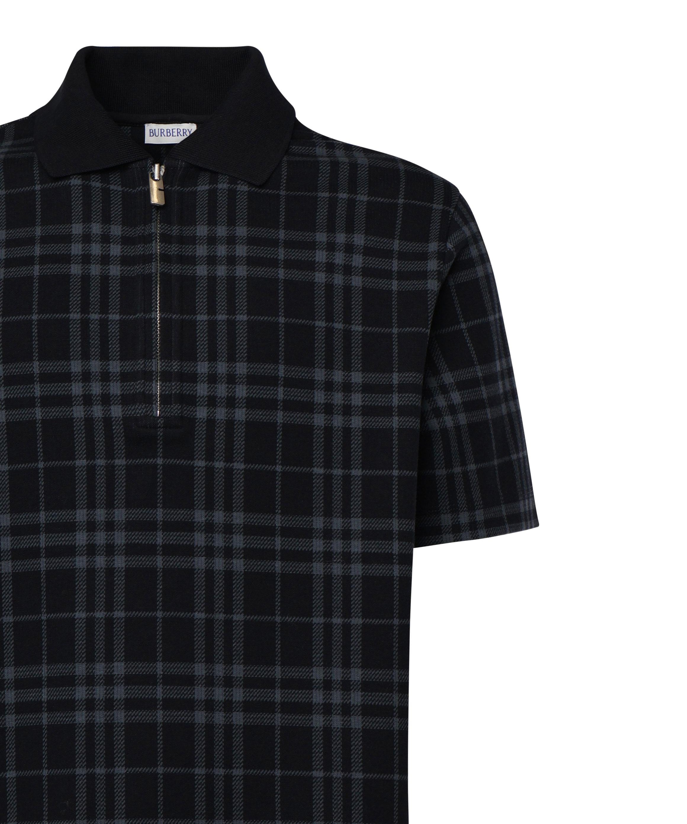 Polo in misto cotone stretch Check 8101895 C2068 BURBERRY 