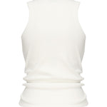 Top cropped in misto cotone arricciato 2395250000022  MAGDA BUTRYM 